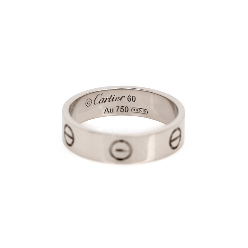미스코코,까르띠에 러브링 웨딩링 결혼반지 WG RING 60호