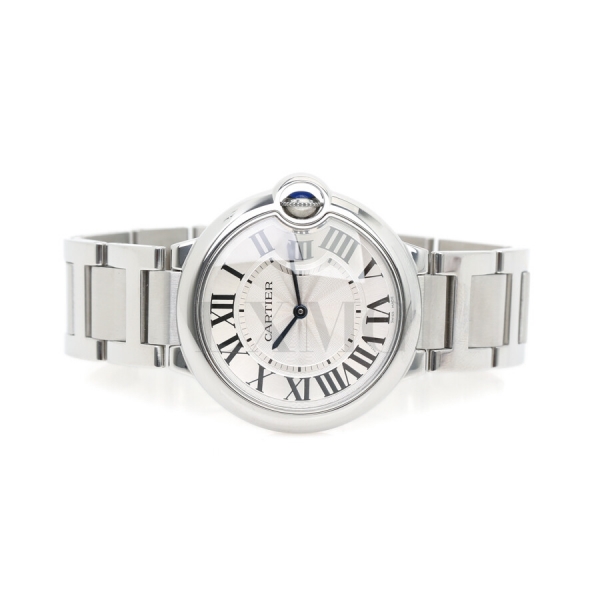 미스코코,까르띠에 발롱블루 워치 36MM 여성 시계 W69011Z4 보증서