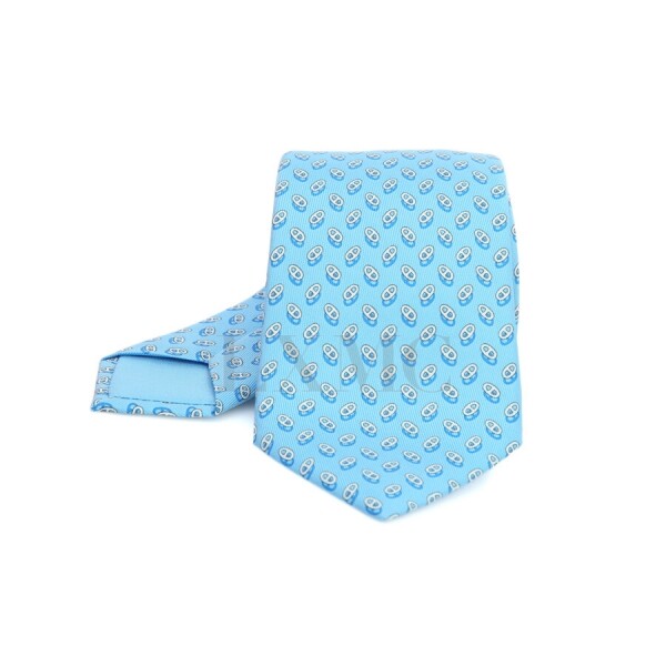 미스코코,에르메스 넥타이 마일론 섀도우 샹달 타이 아주르 씨엘 TIE H 006268T