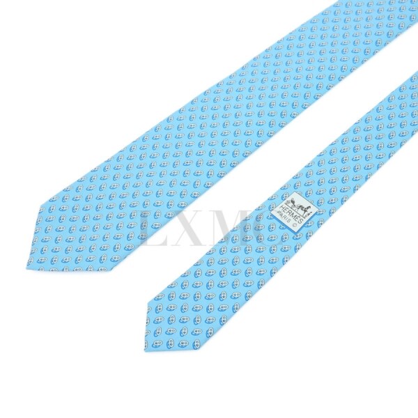 미스코코,에르메스 넥타이 마일론 섀도우 샹달 타이 아주르 씨엘 TIE H 006268T