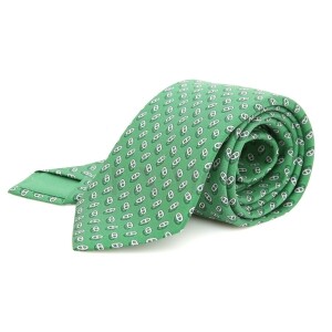 에르메스 넥타이 그린 샹달 타이 마일론 섀도우 베르트 TIE H006268T