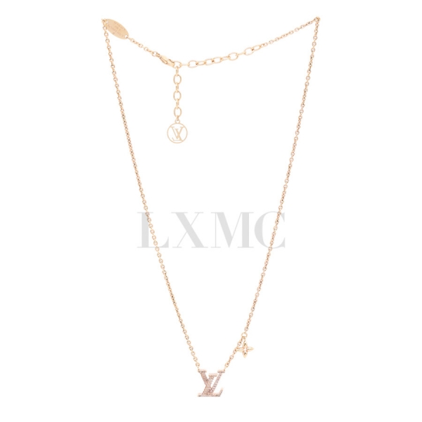 미스코코,루이비통 LV 아이코닉 블러시 목걸이 로고 네크리스 M00985