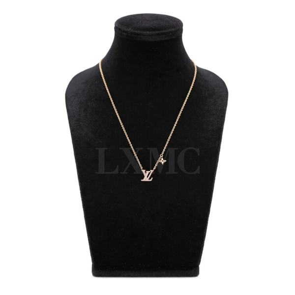 미스코코,루이비통 LV 아이코닉 블러시 목걸이 로고 네크리스 M00985