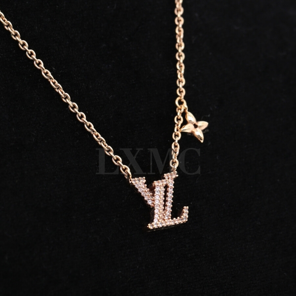 미스코코,루이비통 LV 아이코닉 블러시 목걸이 로고 네크리스 M00985